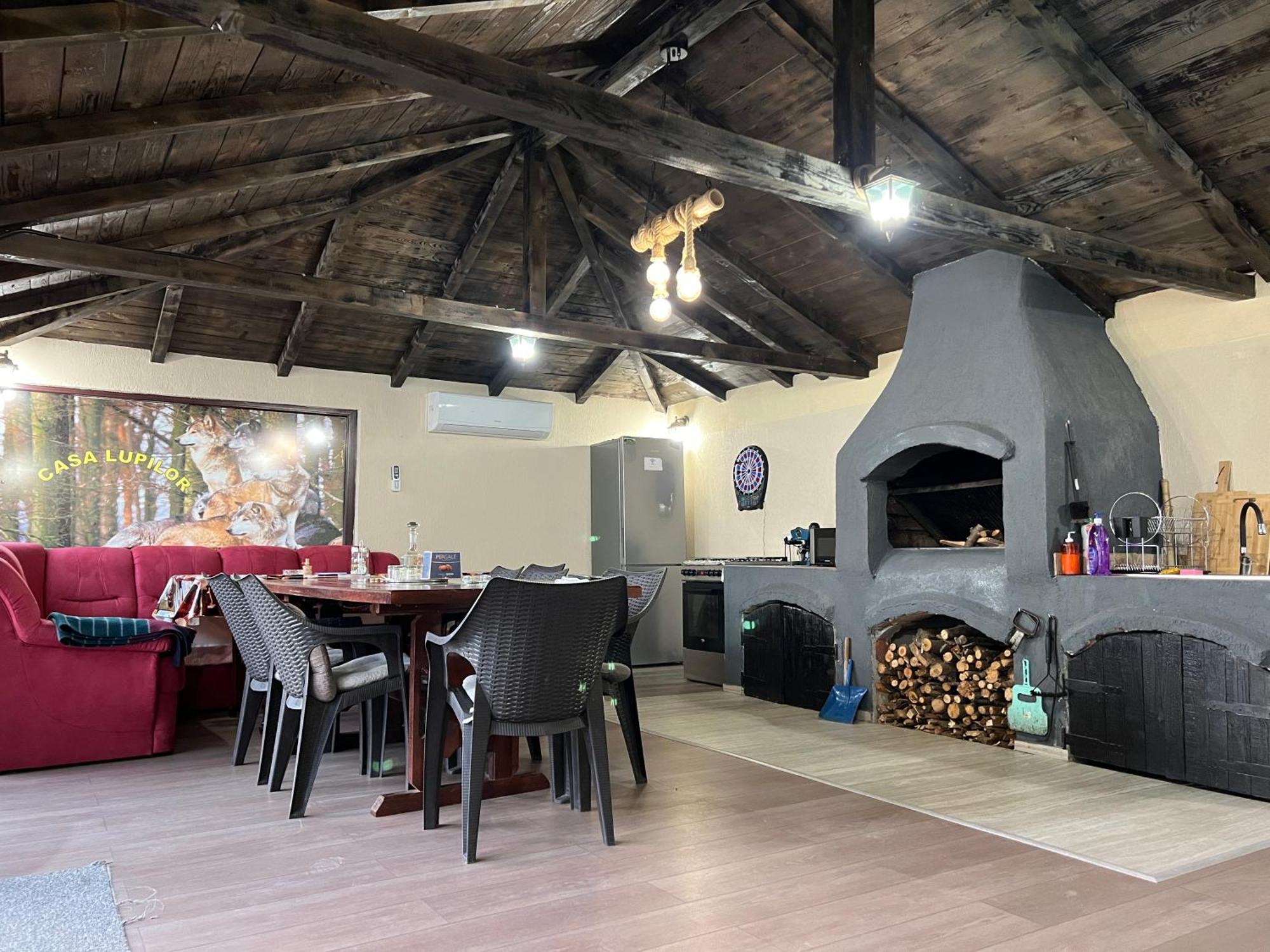 Vila Casa Lupilor Transfagarasan Căpăţîneni-Ungureni Exteriér fotografie